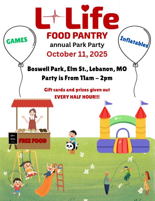 2025 park party flyer OCT