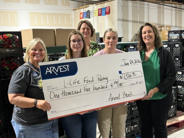 Arvest Foundation Donation